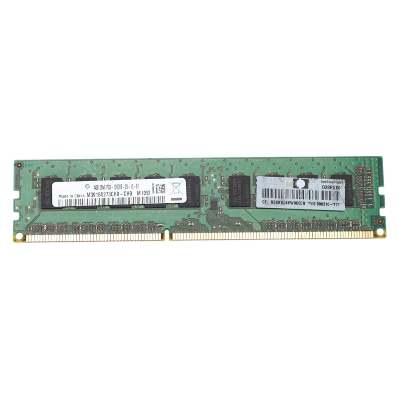 NEW 4GB 2RX8 PC3-10600E 1.5V D - Ddr3 Ram 评论和价格