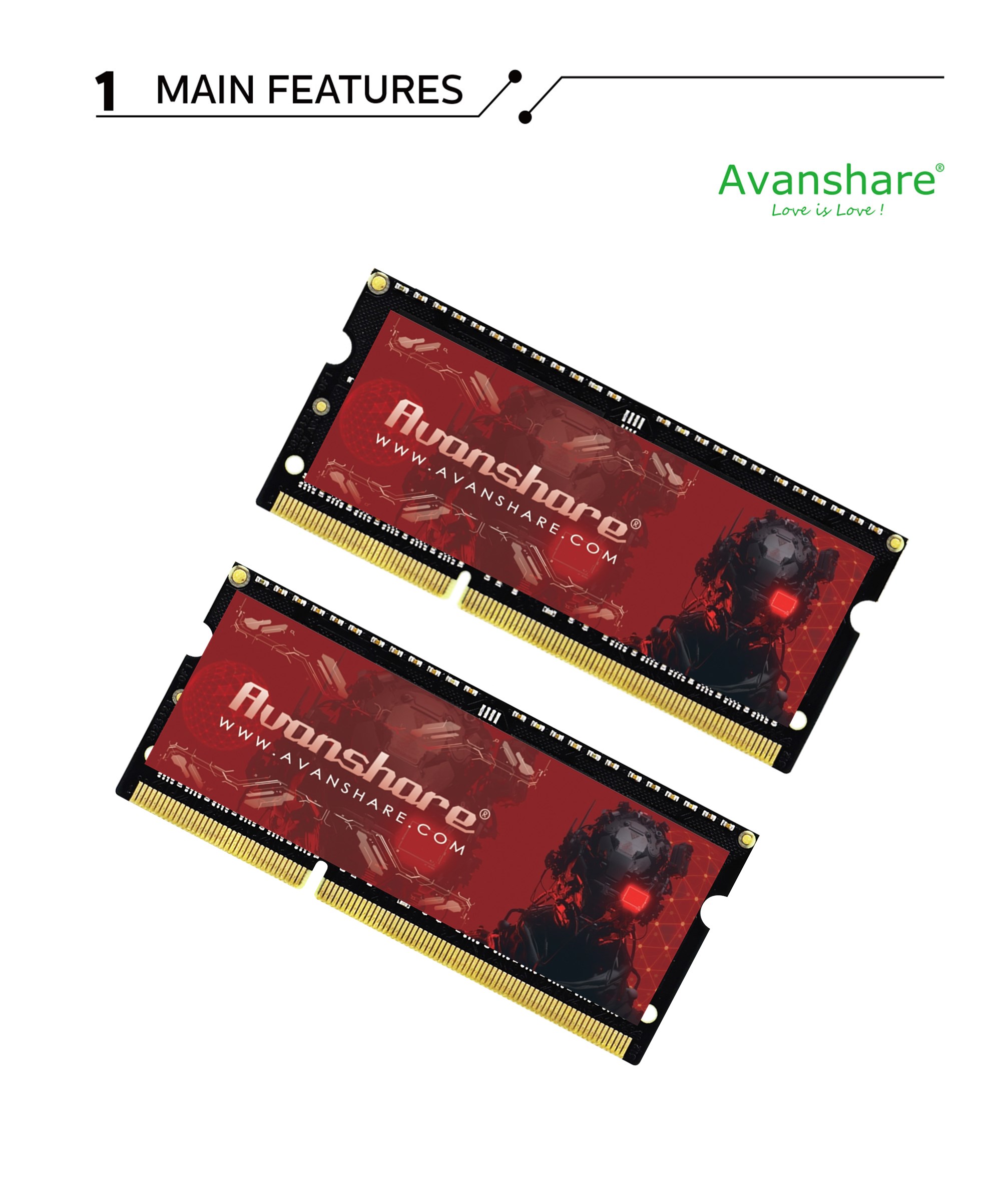 Avanshare Ram Memory DDR5 DDR4 - Ddr4 3200Mhz 评论和价格
