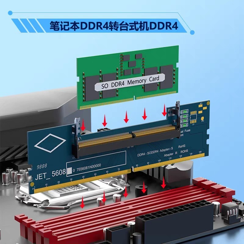 DDR3 DDR4 DDR5 SO‑DIMM to UDIM - Ddr4 Desktop Ram 评论和价格