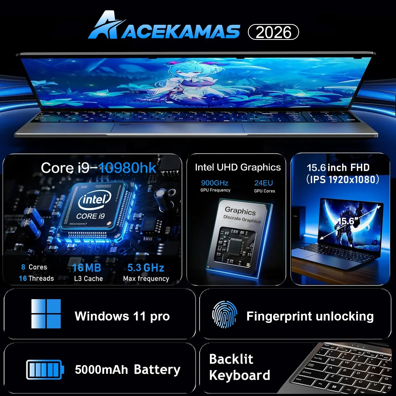 15.6inch Potrable Laptop Intel - Ddr4 Laptop Ram 评论和价格