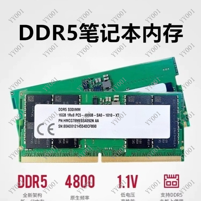 DDR5 Laptop RAM 8GB 16GB 4800M - Ram Memory Module 评论和价格