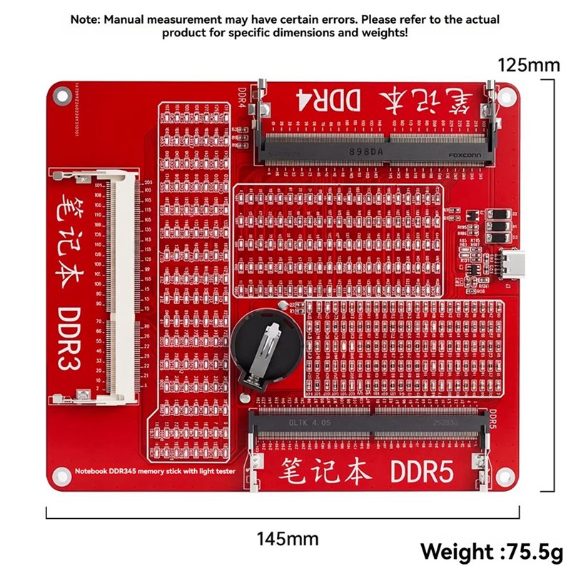 SCLS DDR3/4/5 Memory Tester Un - Ram Memory Module 评论和价格
